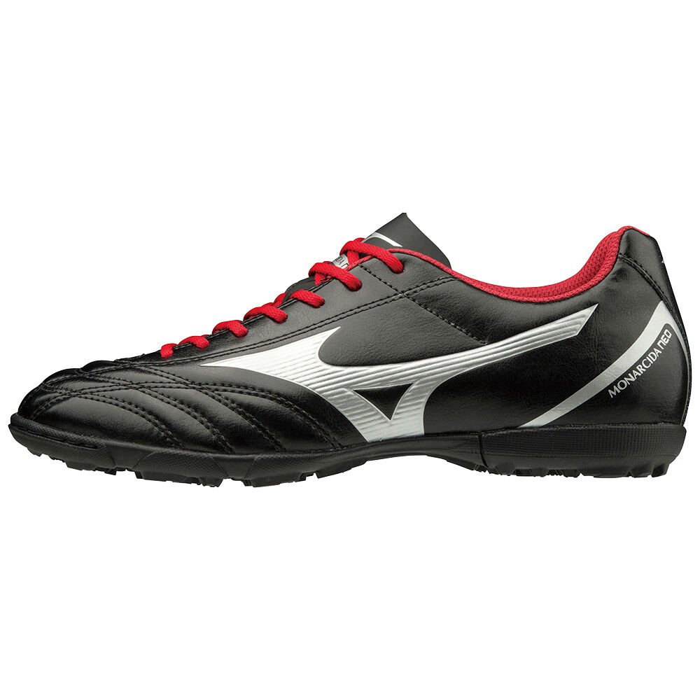 Zapatos De Futbol Mizuno Monarcida Neo Select AS Mujer Negras/Plateadas/Rojas Baratas AJKV-76194